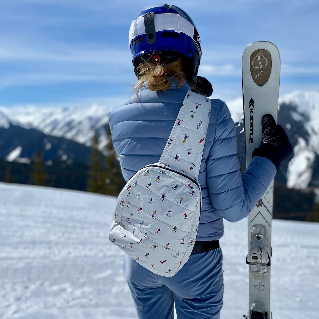 skiing Tyvek backpack 