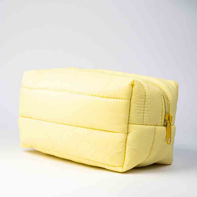 bulk fluffy nylon beauty organizer bag