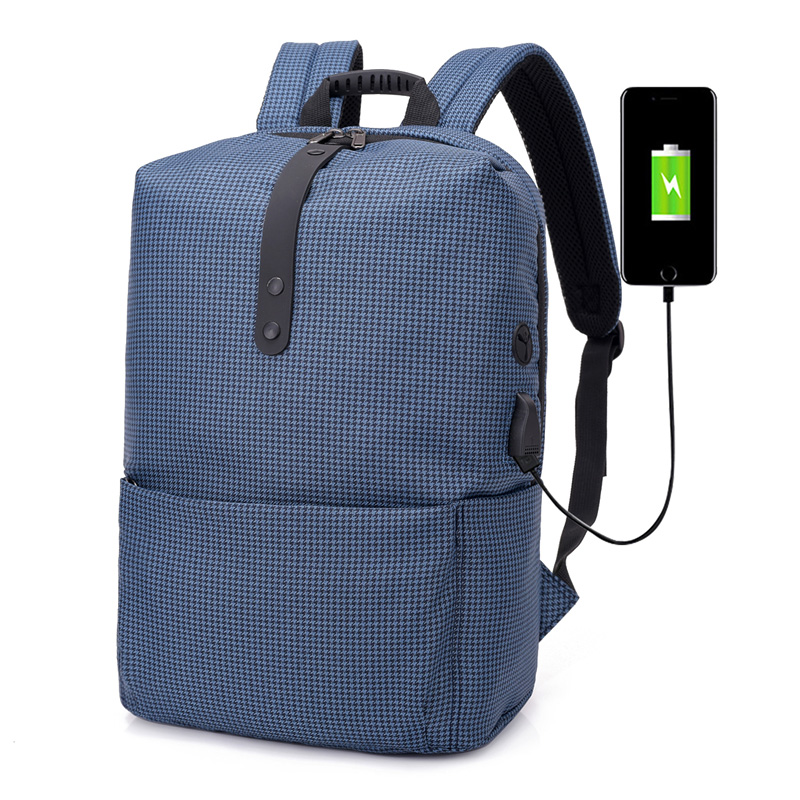 Voyage Scolaire Sac à dos avec Port de Charge USB 15.6 Pouces Médecin du Travail de Sac pour les Étudiants du Collège