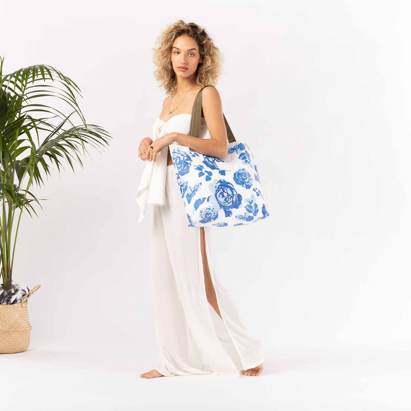 Mode sac fourre-tout imperméable à l'eau résistant à la déchirure Shopping Dupont Tyvek Beach pour les femmes 