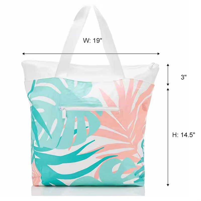 Sac fourre-tout Tyvek® écologique personnalisé à fermeture éclair – Sac de voyage et d'expédition tendance