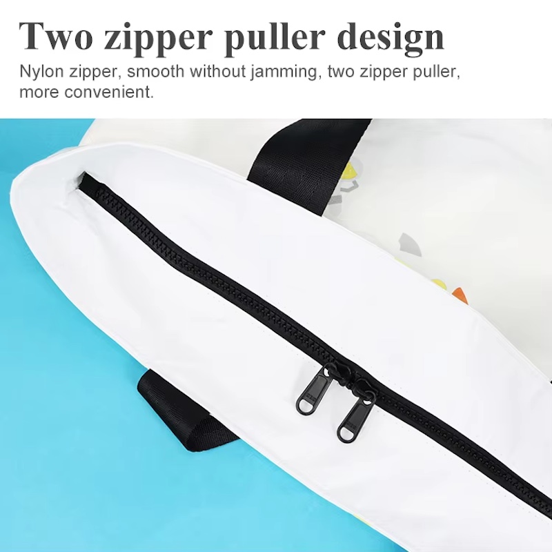 Sac de courses personnalisé en Tyvek® DuPont™ imperméable et écologique – Sac fourre-tout de plage résistant aux déchirures