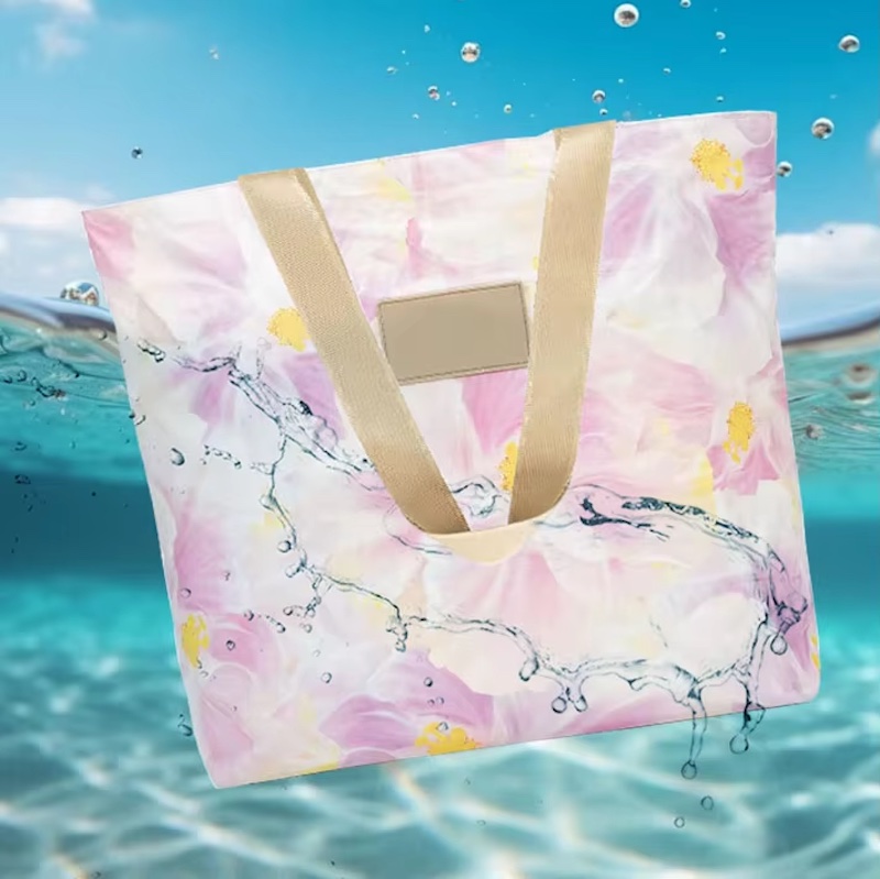 Sac fourre-tout personnalisé écologique en Tyvek® avec revêtement imperméable DuPont™ – Sac de courses grande capacité